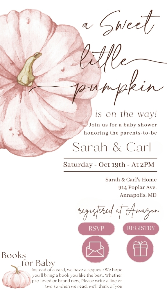 Bridal shower invitation design with prosecco glasses and delicate flower petals, featuring elegant script fonts, RSVP details, and optional gift registry info — fully customizable and easy to share online.